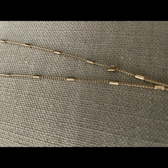 Club Monaco Plated Gold Sphere Necklace - Picture 3 of 6